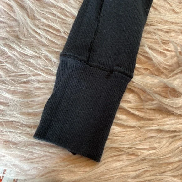 SKIMS Cotton Rib Legging in Black sz XXS - Picture 6 of 7